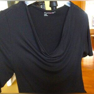 Gap Classic Cowl Neck Maternity Breastfeeding Top - Black